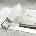 Chh Chrome Heart Belt Embroidery Belt Male