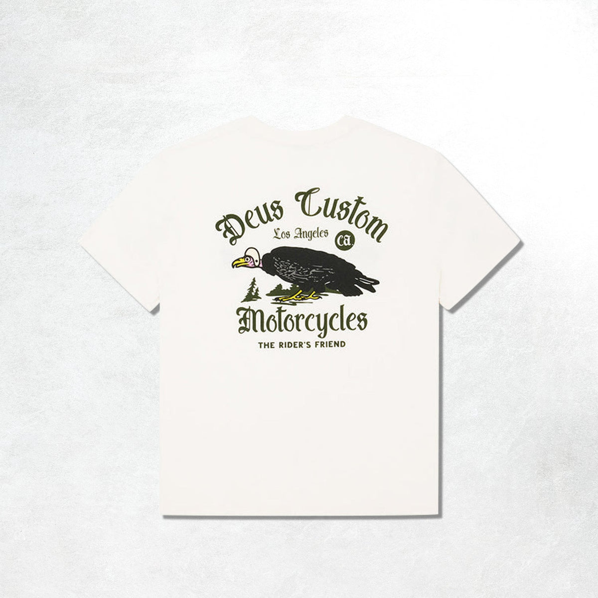 Deus Beep-Beep Tee: Dirty White