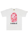Bape T-Shirt Color Camo White/ Pink