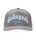 Godspeed Forever Trucker Hat Cool Grey