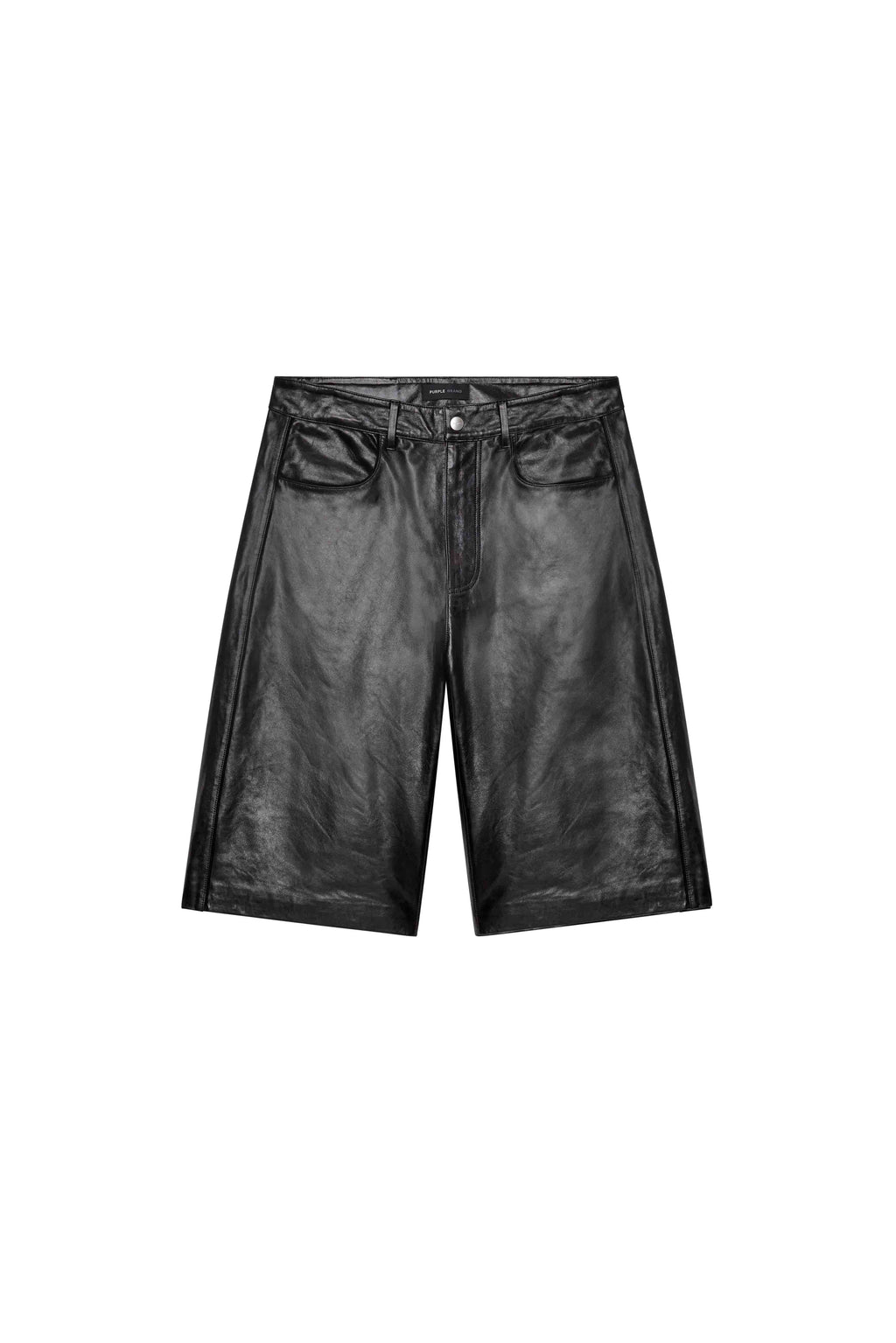 Leather Track Short