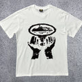 Corteiz "CRTZ" Cartoon Eyes Graphic T-Shirt – White | Streetwear