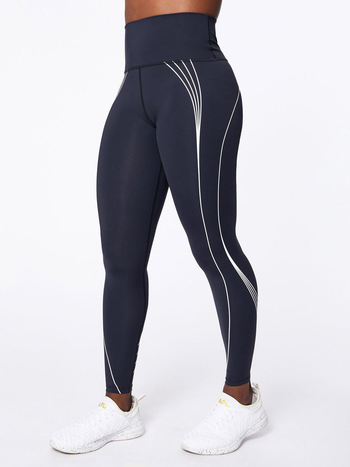 SUNSET TIGHT BLACK WHITE STITC