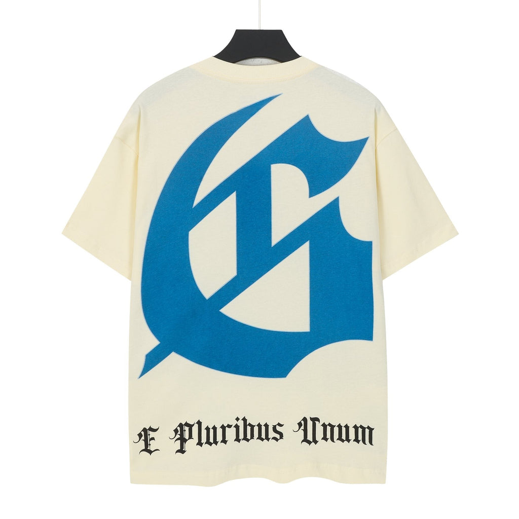 Godspeed Cream Astronaut Graphic Short-Sleeve T-Shirt