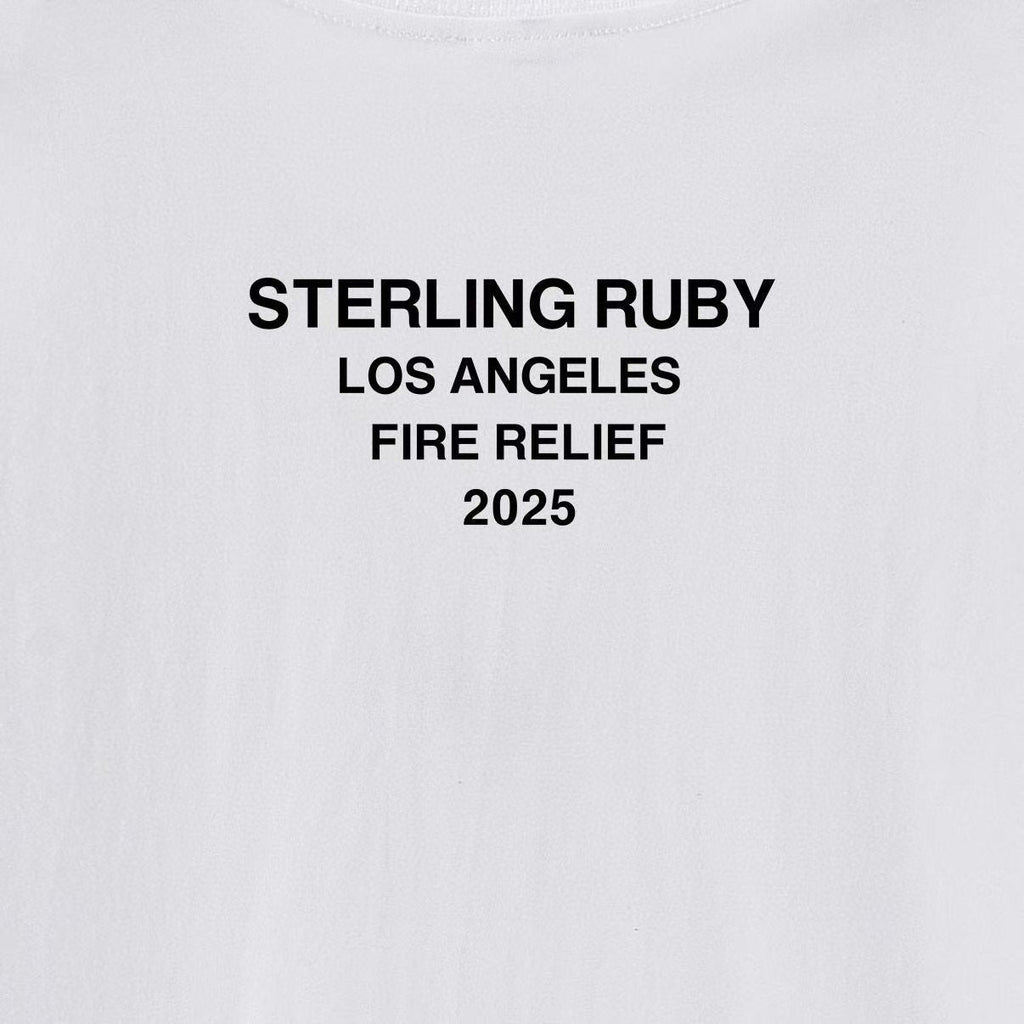Supreme Los Angeles Wildfire Relief Box Graphic T-Shirt
