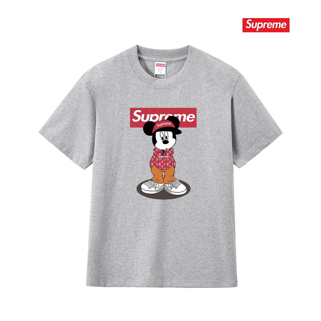 Supreme Mickey-Style Character Graphic T-Shirt
