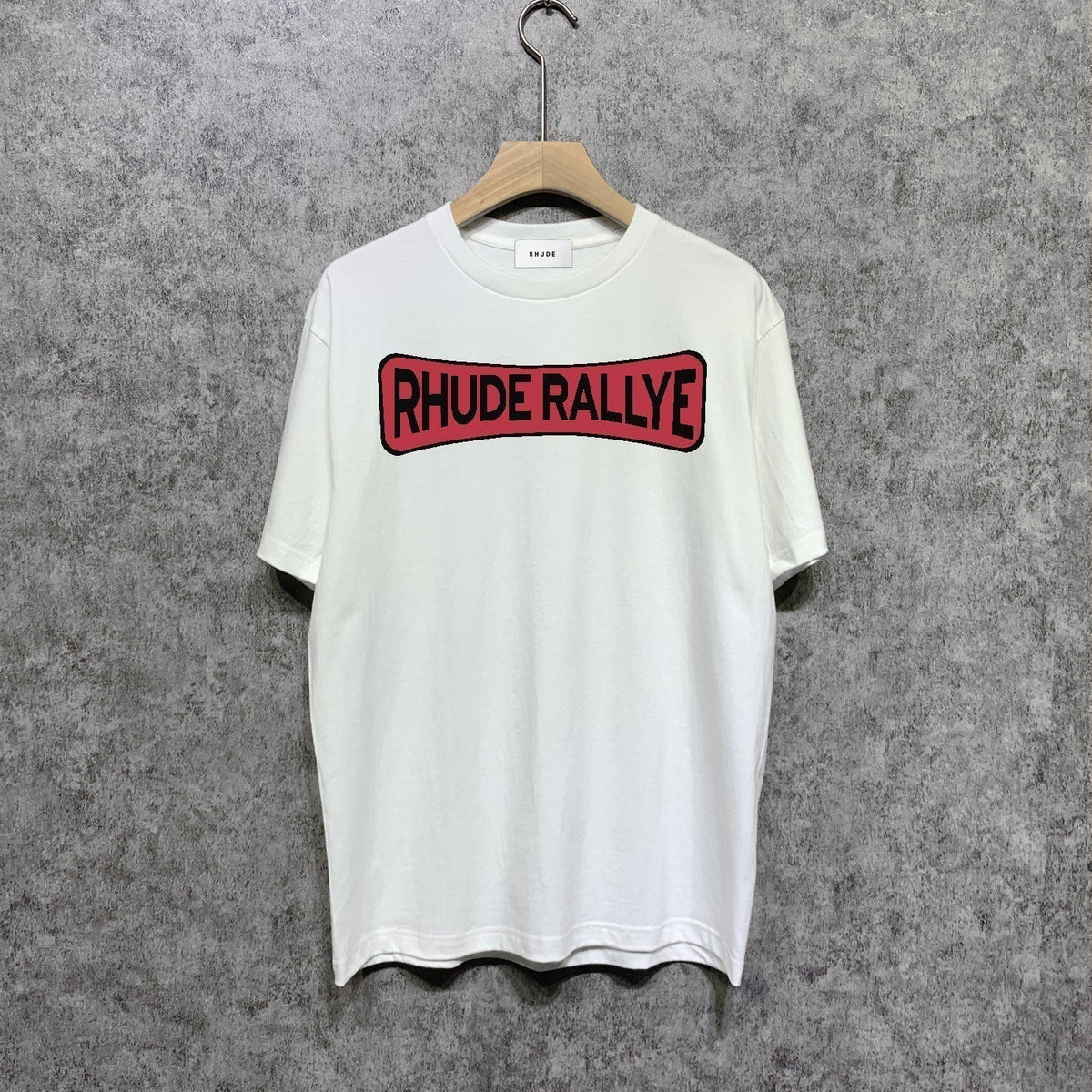 Rhude T-shirts Printed Trendy Pure Cotton