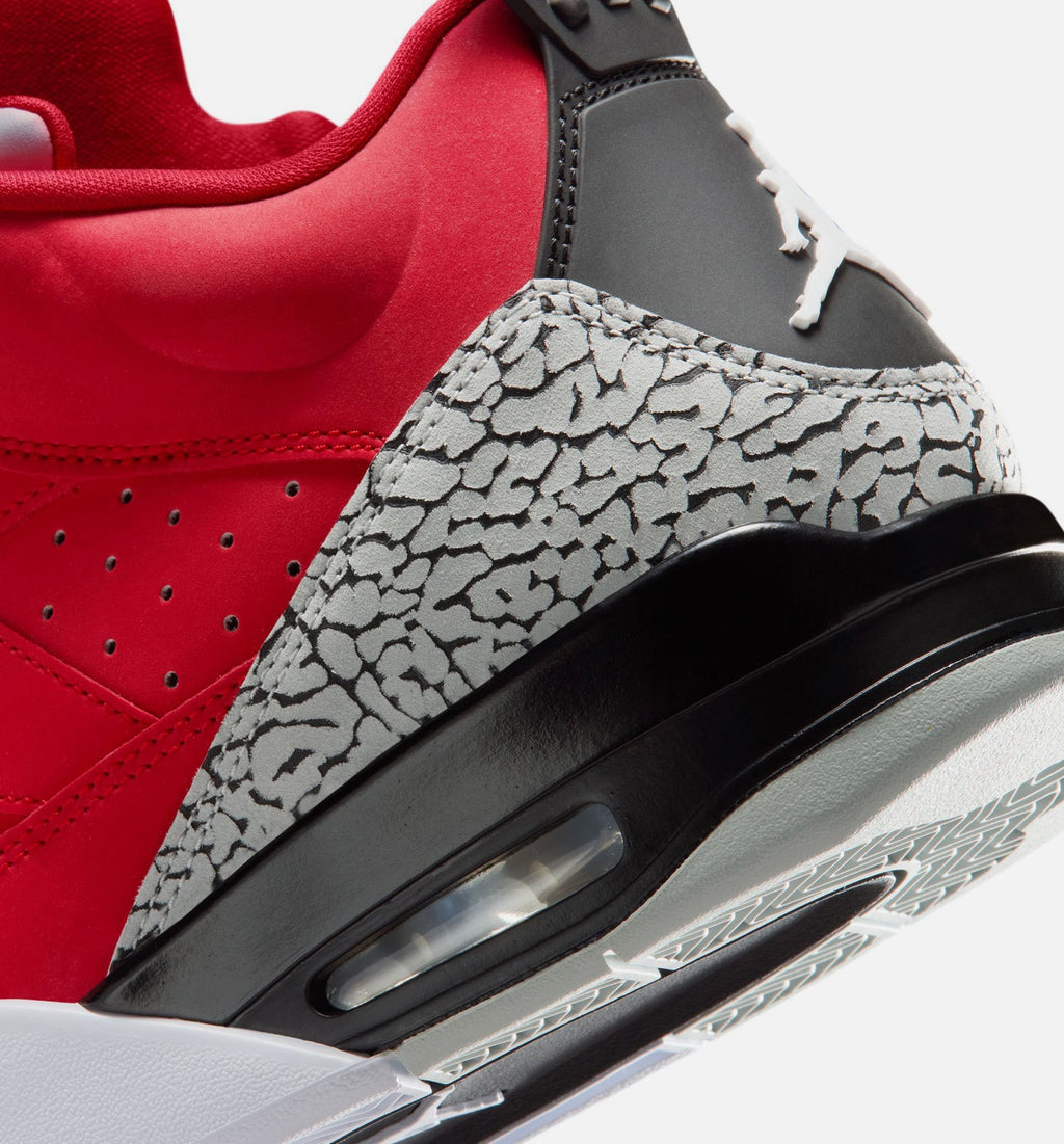 Son of Mars Low Men's Lifestyle Shoes - Fire Red / Black / Grey Mist / White