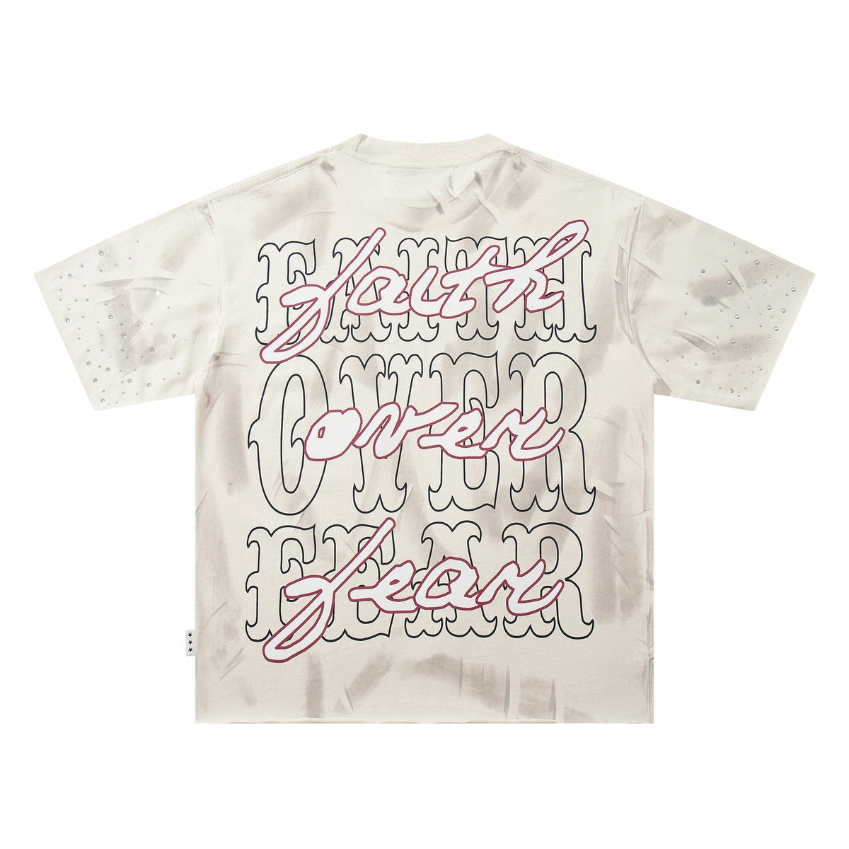 BKYS Revival Rhinestone Portrait Graphic T-Shirt
