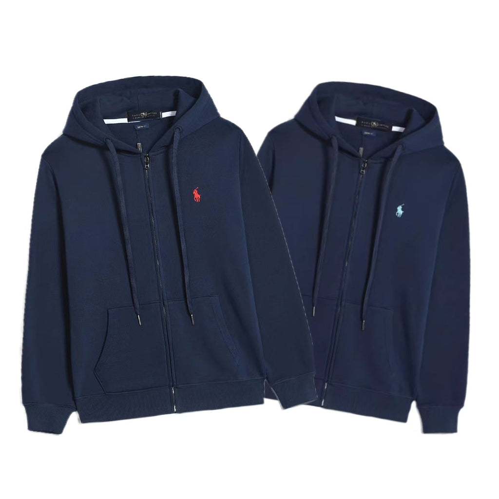Polo Ralph Lauren Hoodie Navy with Navy Lace