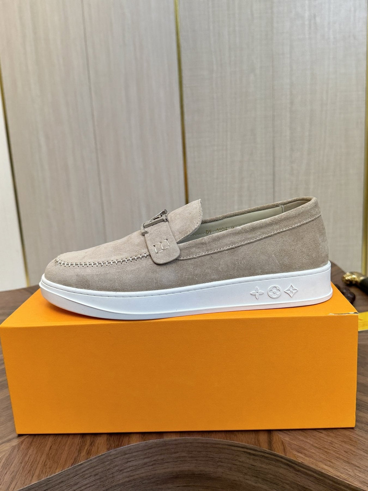 Louis Vuitton Textured Slip-On Sneakers