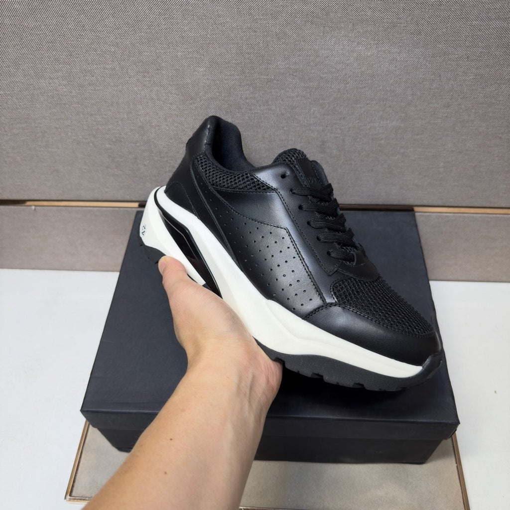 HUGO BOSS Mesh-Textured Casual Sneakers
