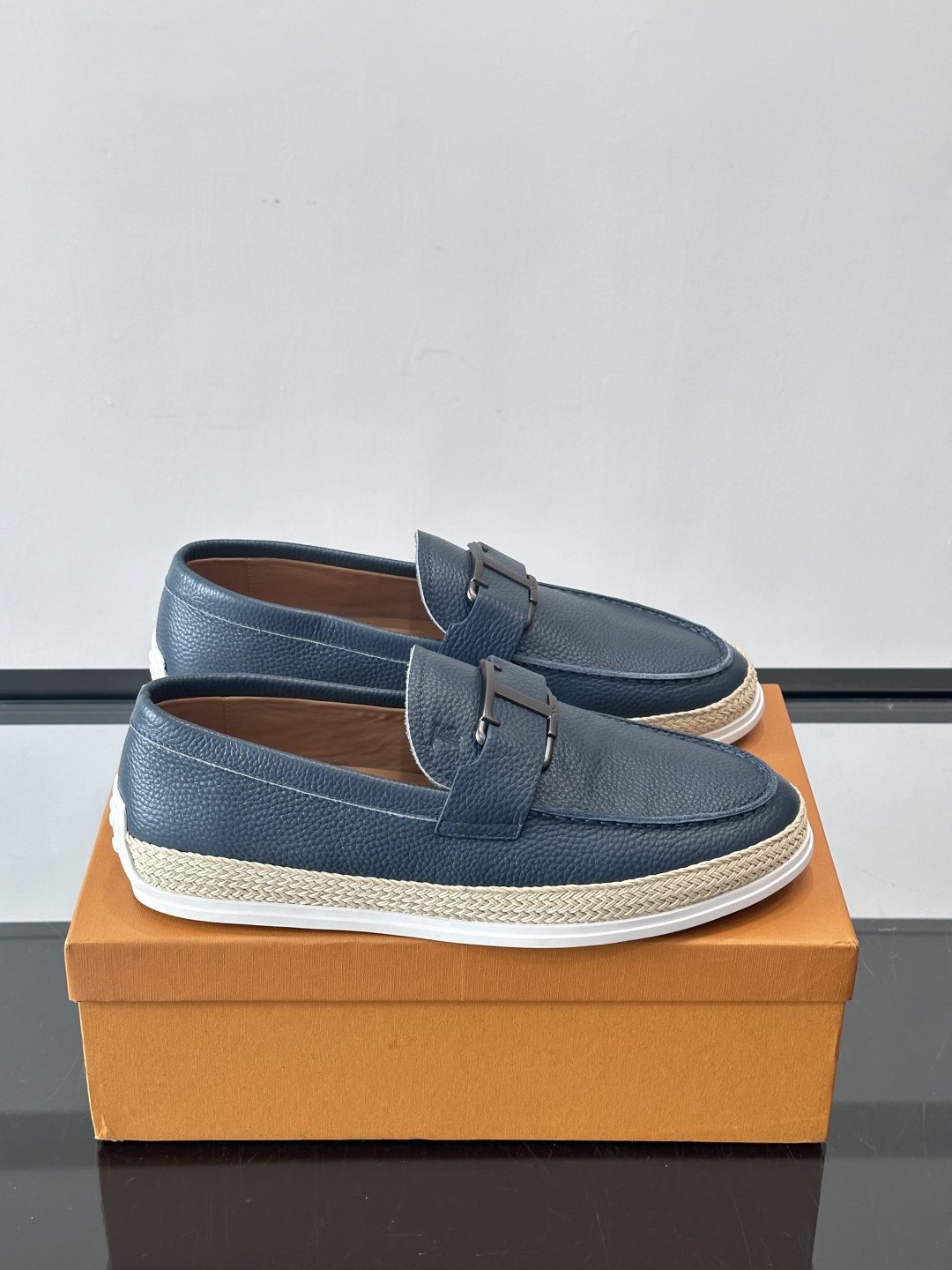 TOD'S Men's Suede Rubber-Sole Loafers