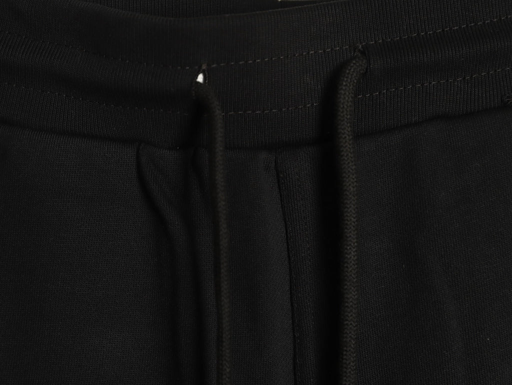 Louis Vuitton Sketch-Style Monogram Drawstring Trousers - Black
