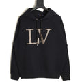 Louis Vuitton LV Lettering Pullover Hoodie - Black